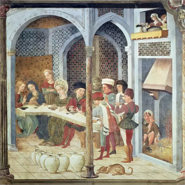 The Marriage at Cana, 1470 (fresco)