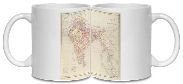 Map of India, published under the direction of Colonel H