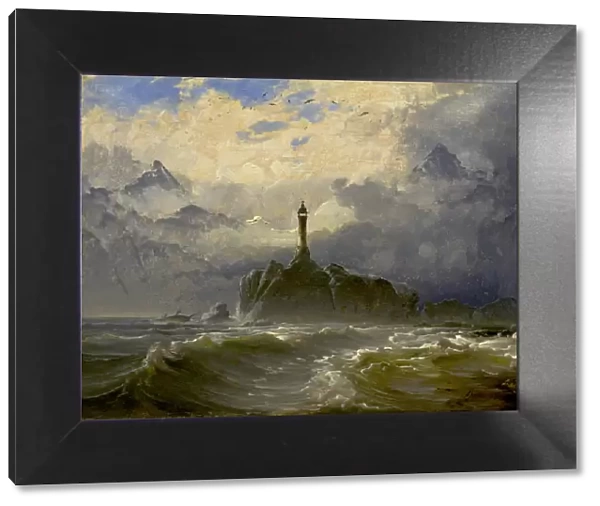 Seascape, 1849 (oil on canvas)