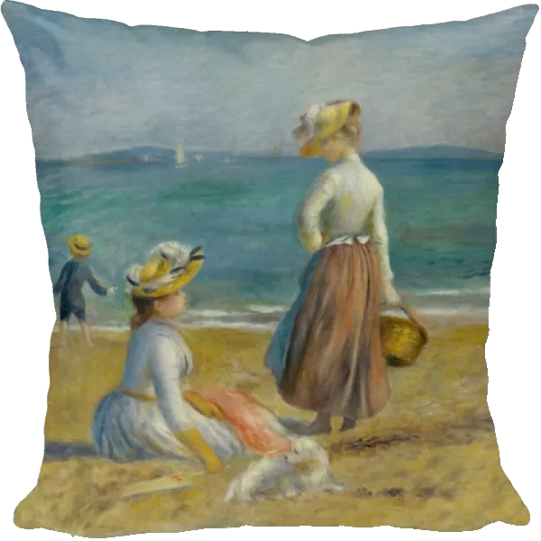 Figures on the Beach, 1890 (oil on canvas)