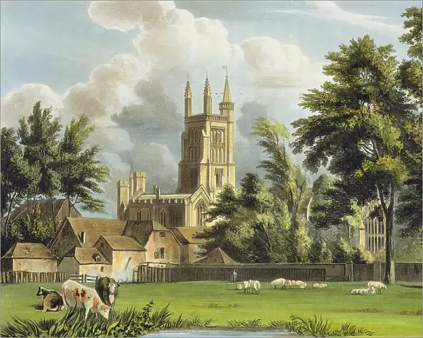 Winchester College from the Meadow, from History of Winchester College