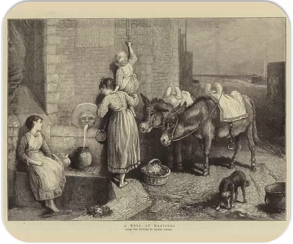 A Well at Hastings (engraving)