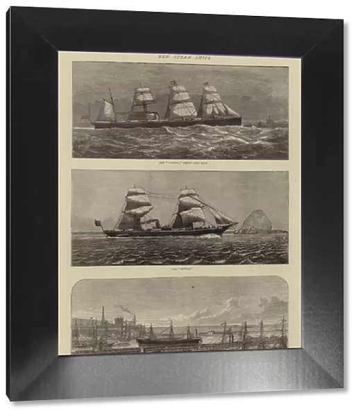 New Steam Ships (engraving)