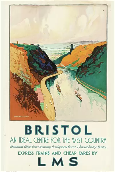 Bristol, 1931 (colour litho)