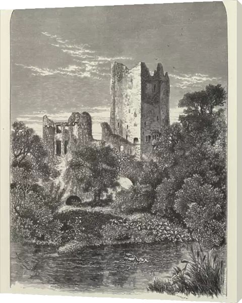 Northwest View of Blarney Castle (engraving)