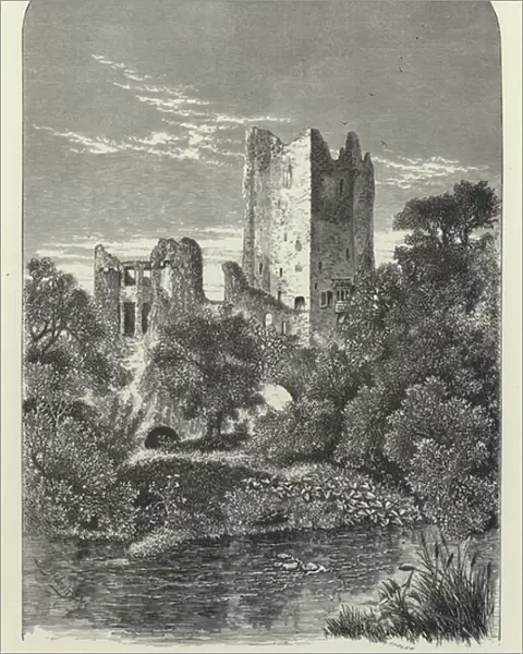 Northwest View of Blarney Castle (engraving)
