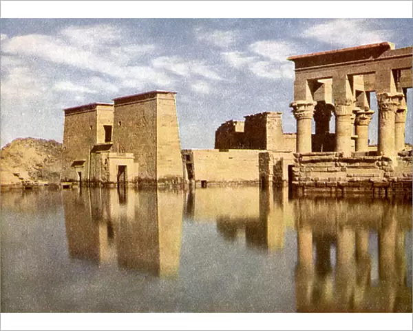 Ruins of Temple of Philae, Egypt