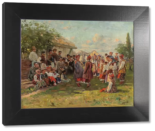 Festival in a Ukrainian Village, c. 1882-1917 (oil on canvas)