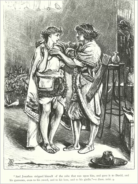 David and Jonathan (engraving)