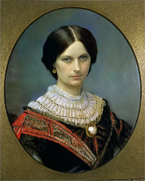 Portrait of Theodosia Ogilvie, 1859 (pastel)