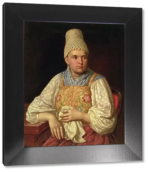Portrait of Anna Petrovna Filatova, c. 1840 (pair of 74387)