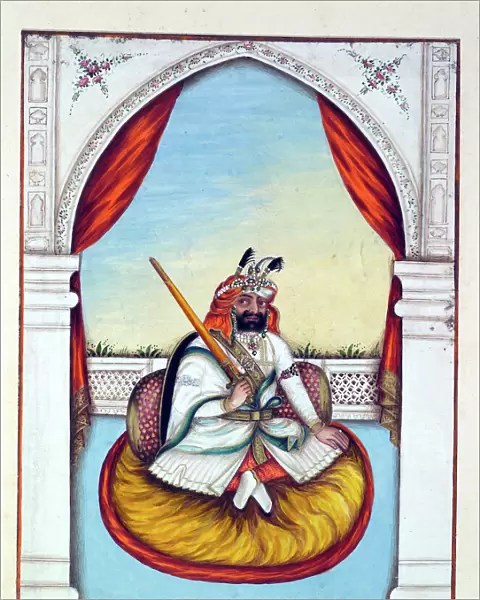 Marharajah Sher Singh, from The Kingdom of the Punjab, its Rulers and Chiefs