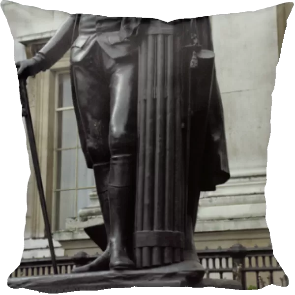 Statue of George Washington in Trafalgar Square, London (bronze)