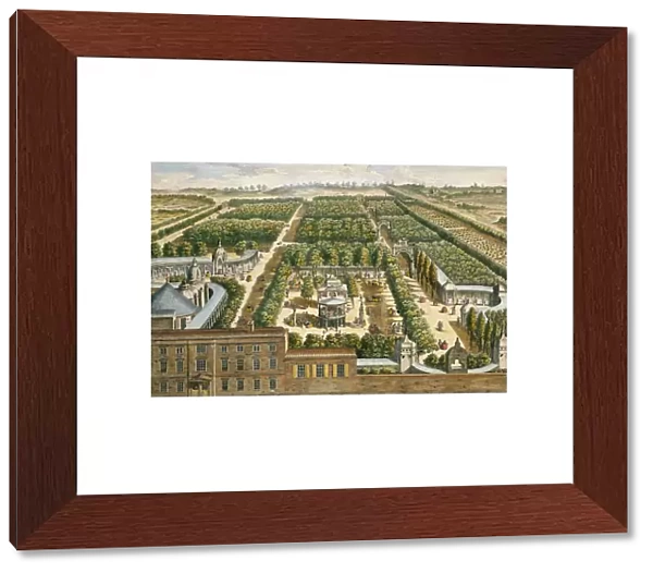 Vauxhall Gardens, Lambeth, 1751 (Perspectival View) Engraved for