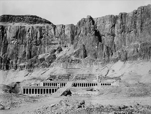 The Temple of Queen Hatshepset, c. 1904-05 (b  /  w photo)