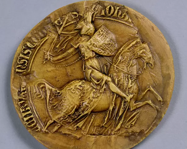Seal of John I (1296-1346) of Luxembourg, King of Bohemia