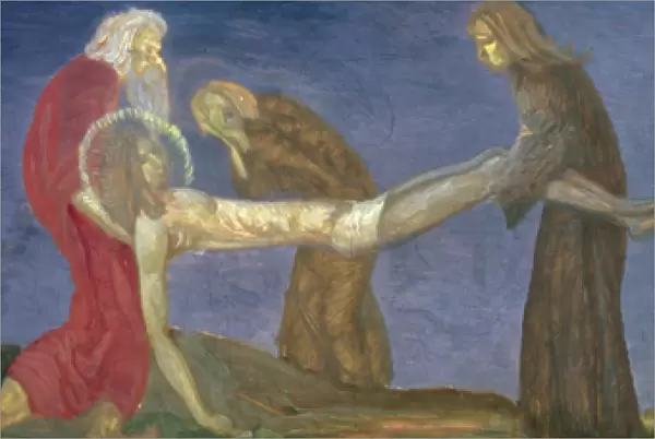 The Entombment, 1913 (oil on canvas)
