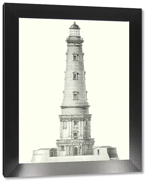 Le phare de Cordouan (engraving)