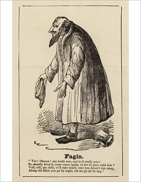 Fagin from Oliver Twist (engraving)