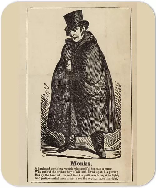 Monks from Oliver Twist (engraving)