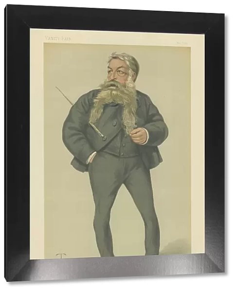 Jean-Louis-Ernest Meissonier (colour litho)