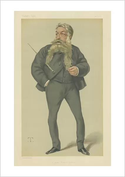 Jean-Louis-Ernest Meissonier (colour litho)