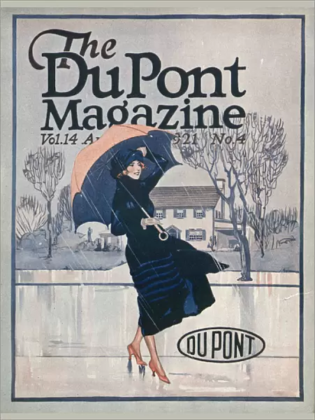 Something New in Sportswear, front cover of the DuPont Magazine