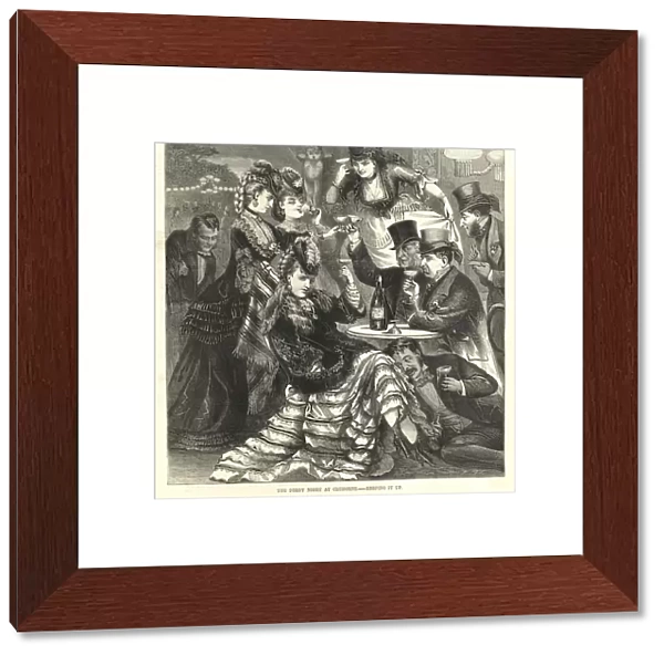 The Derby Night at Cremorne (engraving)