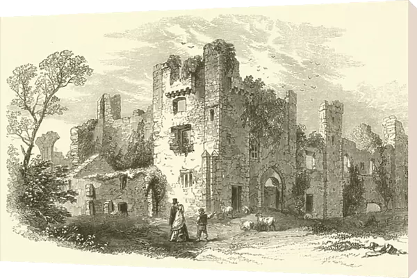 Middleham Castle (engraving)