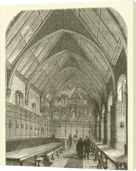The Old Hall of the Inner Temple (engraving)