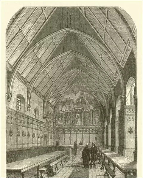 The Old Hall of the Inner Temple (engraving)