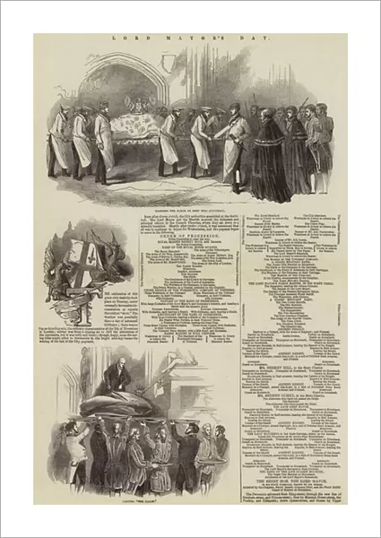 Lord Mayors Day (engraving)