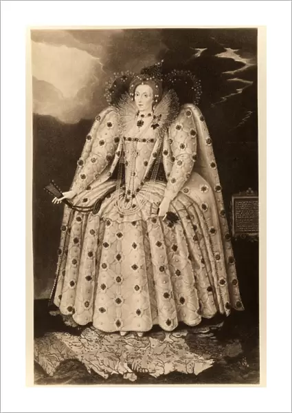 Queen Elizabeth I ( The Ditchley Portrait ), from James I and VI