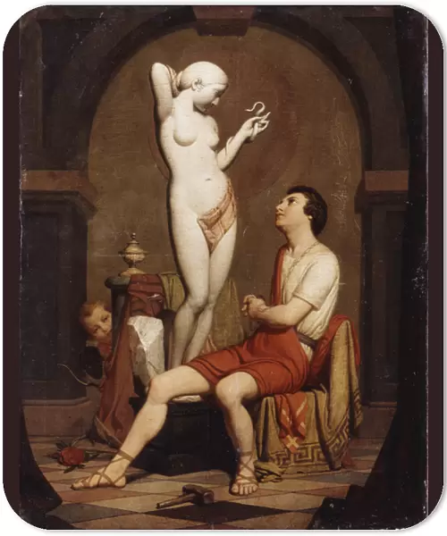 Pygmalion, 1851 (oil on canvas)
