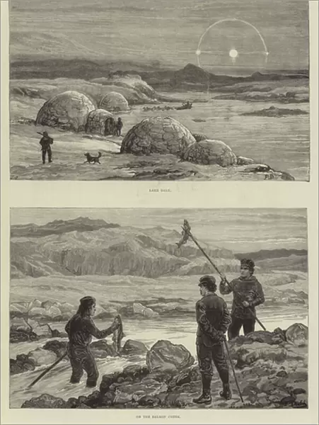 The American Franklin Search Expedition (engraving)