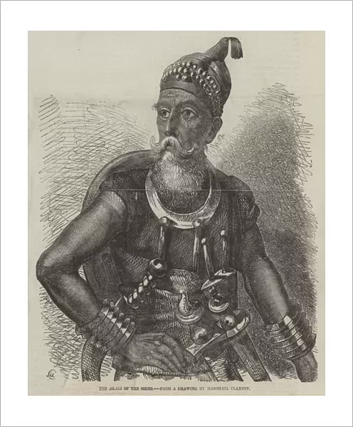 The Akali of the Sikhs (engraving)