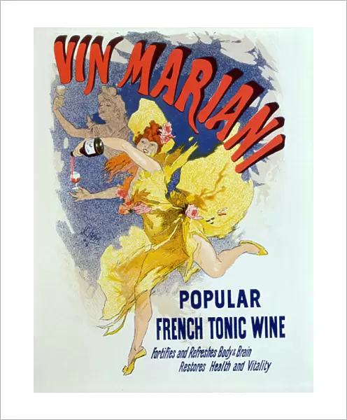 Poster advertising Mariani Wine, a popular French tonic wine