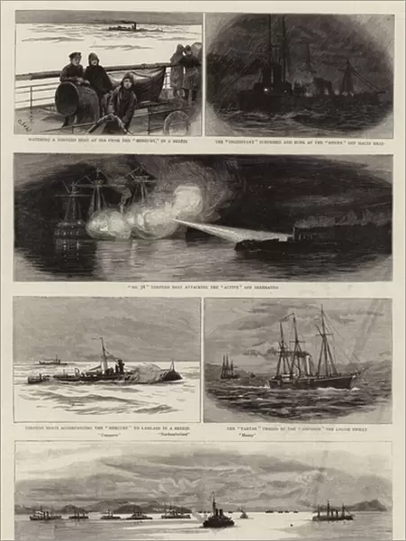 The Naval Mobilisation (engraving)