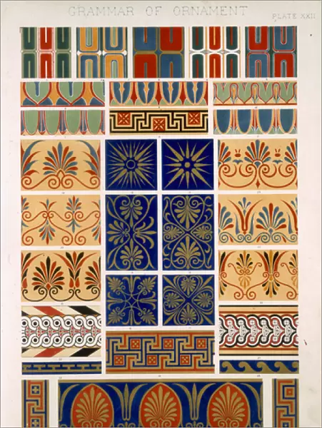 Greek No 8, Plate XXII, from The Grammar of Ornament