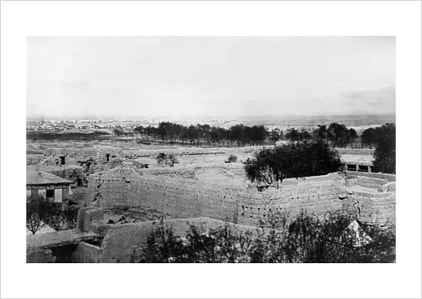 Landscape taken during the Second Anglo-Afghan War, 1878-80 (b  /  w photo)