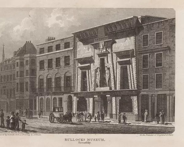 Bullocks Museum, Piccadilly (engraving)