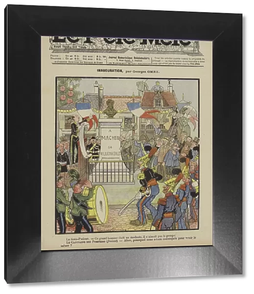 Inauguration. Illustration for Le Pele-Mele, 1906 (colour litho)