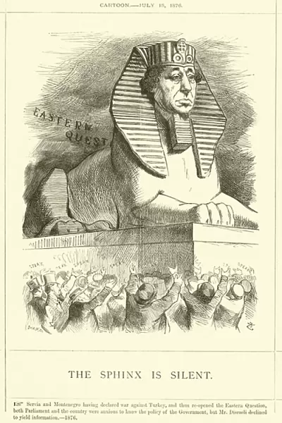 The Sphinx is Silent (engraving)
