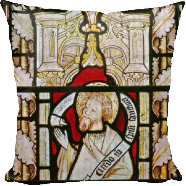 A south window depicting St Philip (stained glass)
