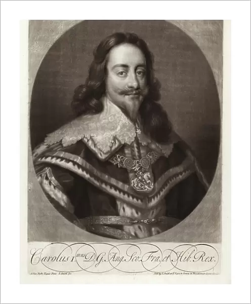 Portrait of King Charles I (engraving)