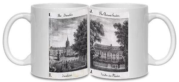 Letter I and J: the Invalides and the Garden of Plants - '