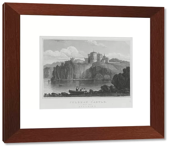 Culzean Castle, West View, Ayrshire (engraving)