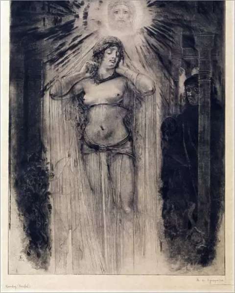 Symbolism : Kundry par Egusquiza y Barrena, Rogelio de (1845-1915), 1894
