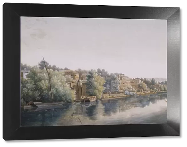 The Thames At Richmond, 1770-1780 (w  /  c on paper)
