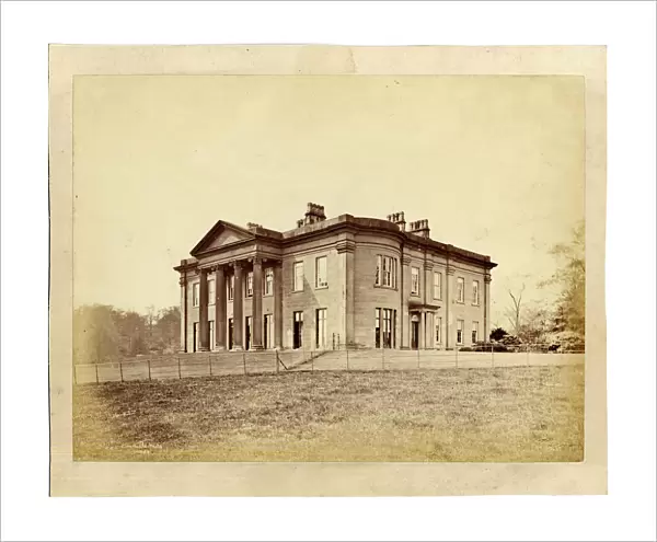 Vview of Roundhay house, Roundhay Park, Leeds (albumen print)